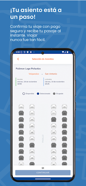 Pullman Lago Peñuelas Screenshot 2