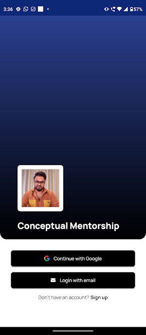 Conceptual Mentorship Screenshot 0