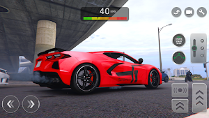 Corvette C8 Supercar: Town Screenshot 2