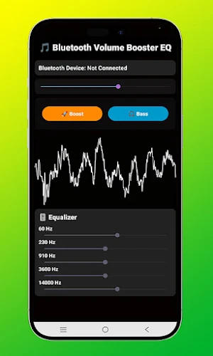 Bluetooth Volume Booster EQ Screenshot 2