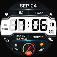 Athena Digital Watch Face