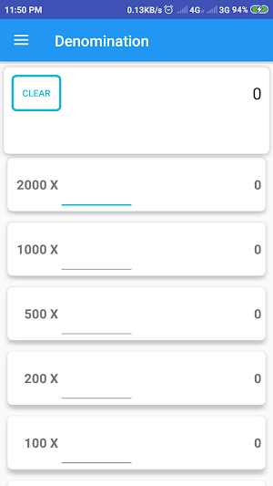 Denomination Screenshot 2