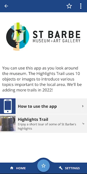 St Barbe Museum Screenshot 0