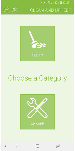 Clean and Upkeep Screenshot 1