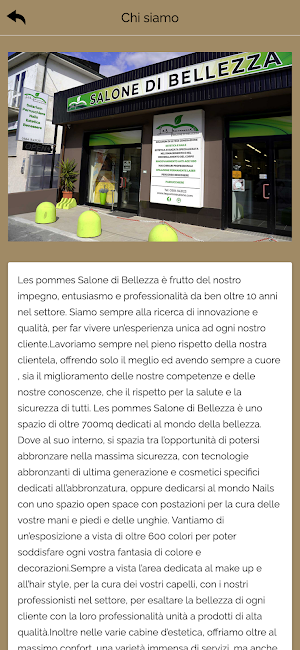 Les Pommes Salone di Bellezza Screenshot 2