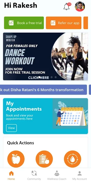 Holistic Health & Fitness Screenshot 1
