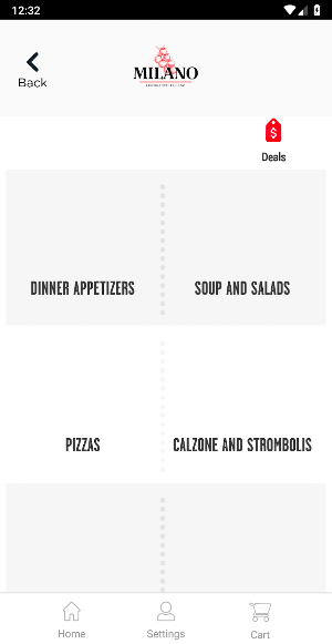 Milano Pizzeria Ocala Screenshot 2