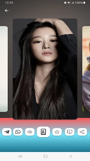 Korean Actress Wallpapers HD Screenshot 0