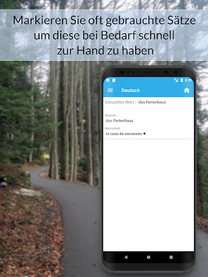 Wörterbuch Romontsch Sursilvan Screenshot 2