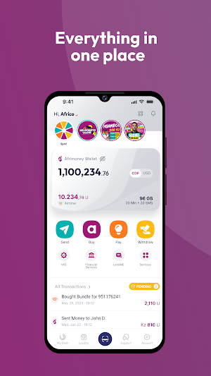 MyAfricell CD Screenshot 1