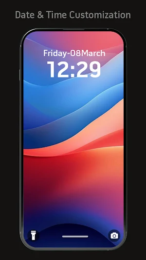IOS 15 Lock Screen Screenshot 1