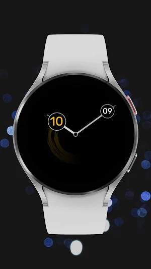 Color Trails Watch Face Screenshot 1