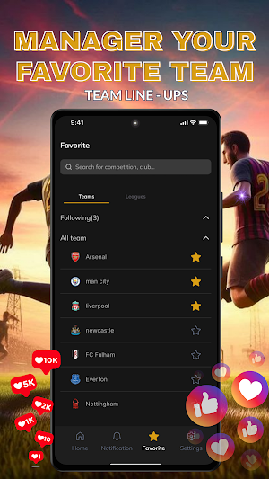 Live Scores – Football Matches Screenshot 2