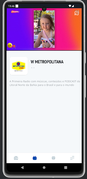W METROPOLITANA RÁDIO Screenshot 1