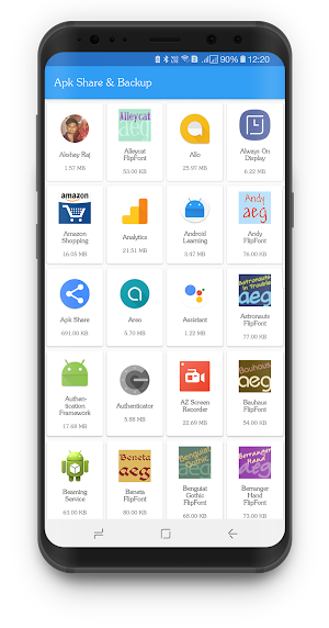Apkshare & Backup Screenshot 0