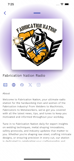 Fabrication Nation Radio Screenshot 2