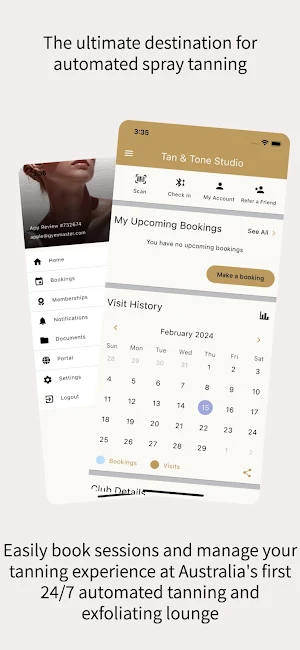 Tan & Tone Screenshot 1