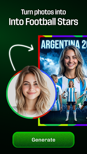 Football Sticker 26 - Photo AI Screenshot 2