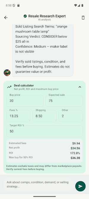 Thrift Scanner: Resale Profit Screenshot 2