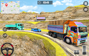 Indian Cargo Truck Driving Screenshot 0
