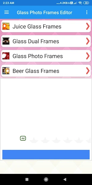 Glass Photo Frames Editor: DP, Screenshot 2