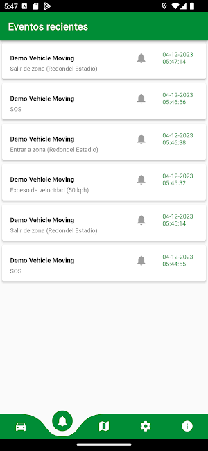 Ceragric Databas GPS Screenshot 2