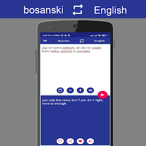Bosnian English Translator Screenshot 2
