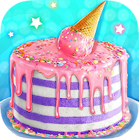 Ice Cream Cone Cake - Sweet Tr