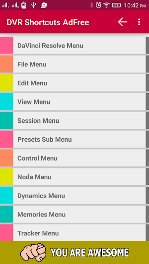 DVR Shortcuts Adfree Screenshot 1