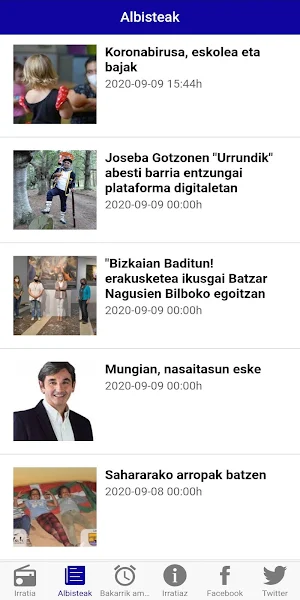 Bizkaia Irratia Screenshot 1