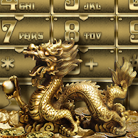 Gold Lucky Charm Dialer theme