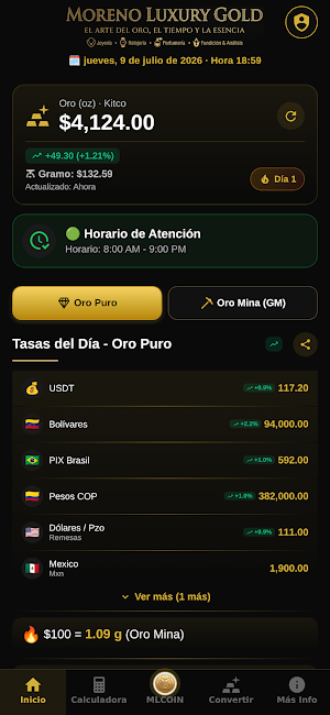 Moreno LX-GOLD Screenshot 0