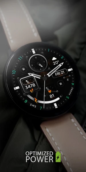 Dream 104 - Analog Watch Face Screenshot 0