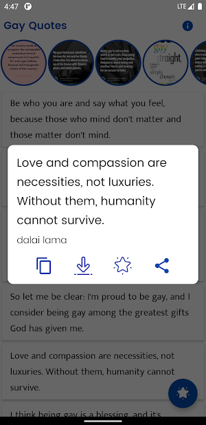 Gay Quotes and Sayings Screenshot 3