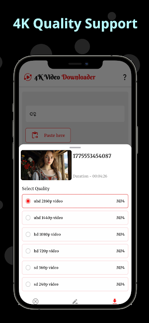 4K Video Downloader: HD Player Screenshot 0