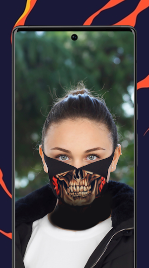 Cagoule Face Mask Photo Editor Screenshot 1