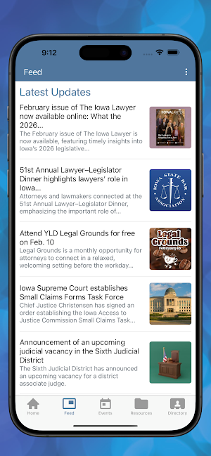 ISBA2Go Screenshot 1
