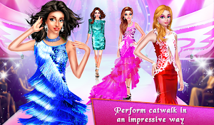 Celebrity Star Fashion Model Showstopper Girl Game Screenshot 2