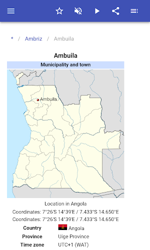 Cities in Angola Screenshot 2
