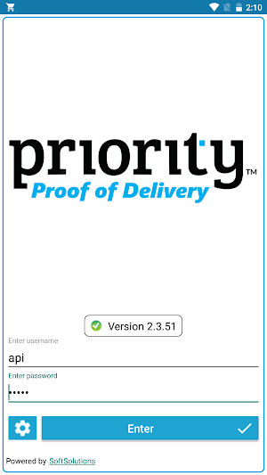Priority Proof of Delivery POD Screenshot 0