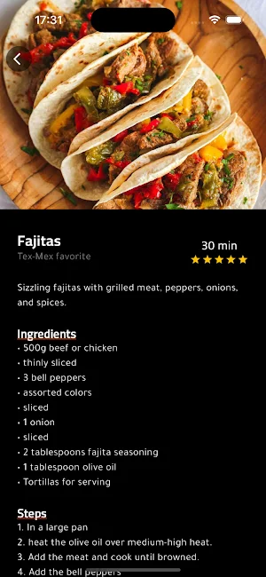 Tasty Table Screenshot 2