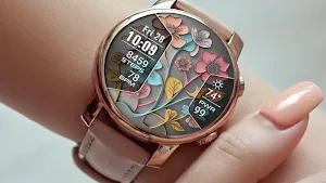 Vibrant Blooms Watch Face Screenshot 1