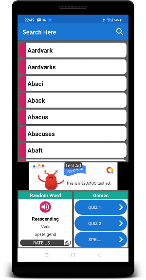 English Luxembourg Dictionary Screenshot 0