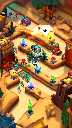 Zombie Defense : Idle Game Screenshot 1