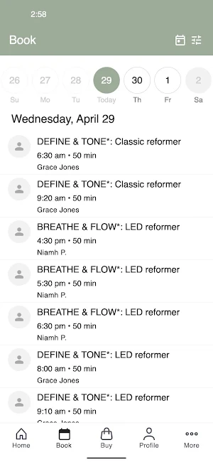 Breathe Pilates Chesterfield Screenshot 1
