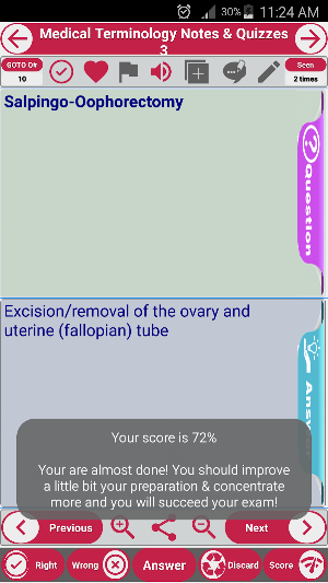 Medical Terminology 3200 Study Flashcards &Quizzes Screenshot 3