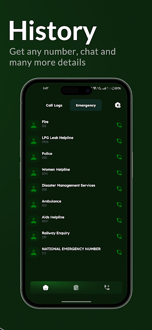 Call History any Number Detail Screenshot 3