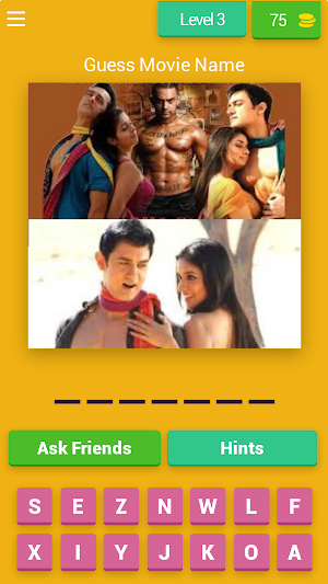 GUESS THE MOVIE- QUIZ GAME Screenshot 3