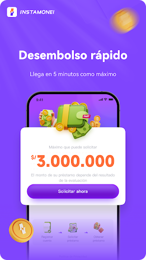 Instamonei - Préstamo en línea Screenshot 2
