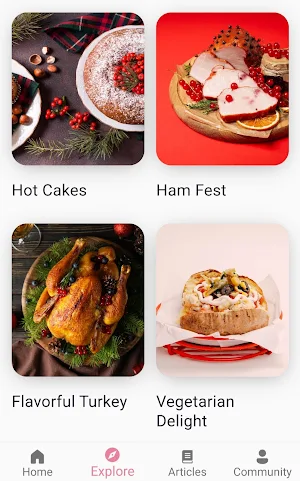 Christmas Recipes: Food Ideas Screenshot 1